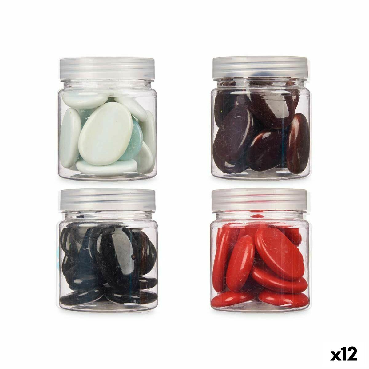 4899888645870 - Deko-Steine 280 g (12 Stück) 4899888645870 - Deko-Steine 280 g (12 Stück)