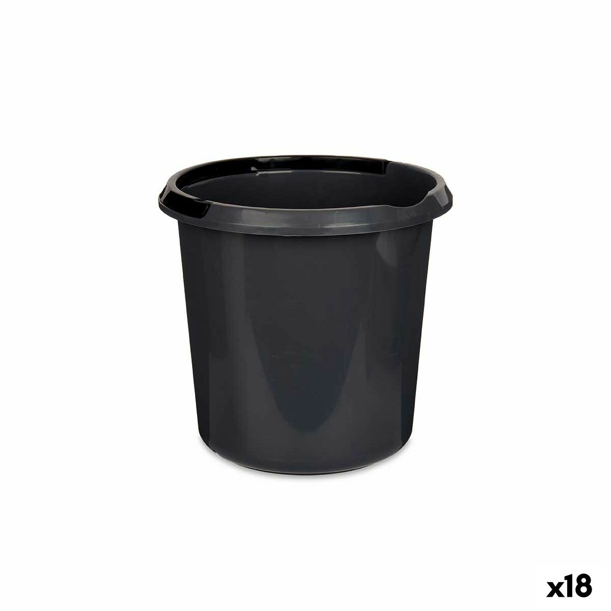 4899888650270 - Eimer mit Henkel Grau Anthrazit 10 L (18 Stück) 4899888650270 - Eimer mit Henkel Grau Anthrazit 10 L (18 Stück)