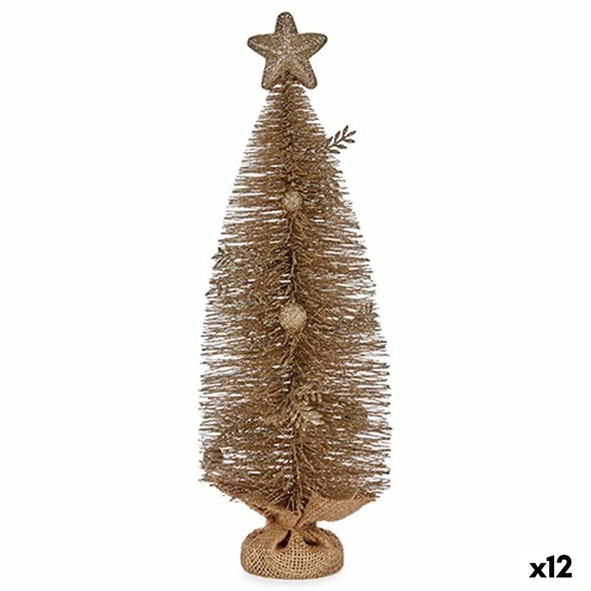 4899888654711 - Weihnachtsbaum champagne 23 x 145 x 46 cm (12 Stück)