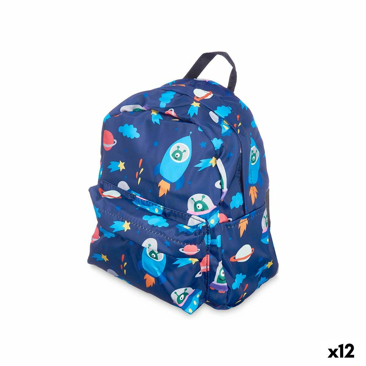 4899888656128 - Schulrucksack 589 Bunt 28 x 12 x 22 cm Raumschiff (12 Stück) 4899888656128 - Schulrucksack 589 Bunt 28 x 12 x 22 cm Raumschiff (12 Stück)