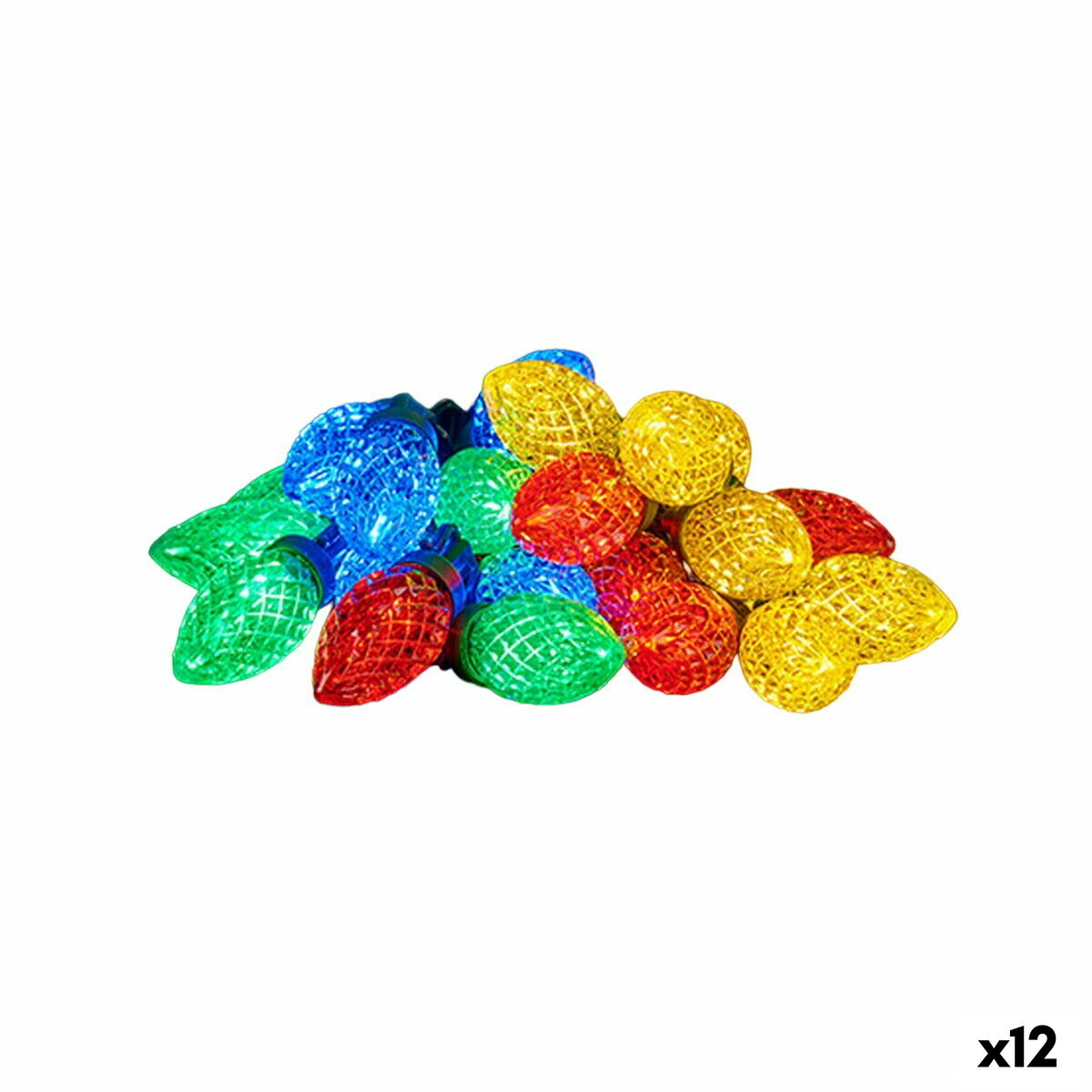 4899888657118 - Kranz aus LED -Leuchten mehrfarbig 500 x 5 x 2 cm (12 Einheiten)