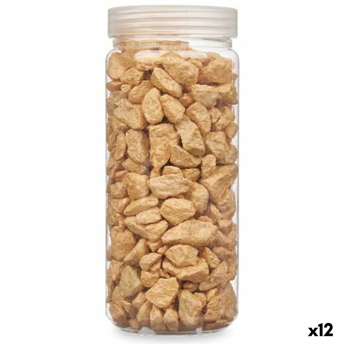4899888658481 - Deko-Steine Beige 10 - 20 mm 700 g (12 Stück) 4899888658481 - Deko-Steine Beige 10 - 20 mm 700 g (12 Stück)