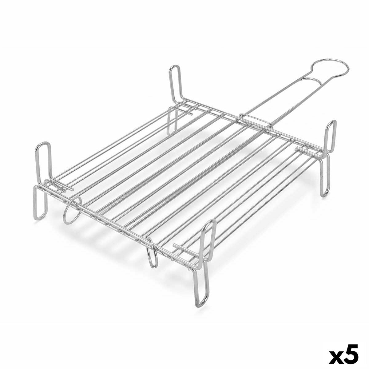 4899888658832 - Grill Doppel 30 x 30 cm Verzinkter Stahl (5 Stück)