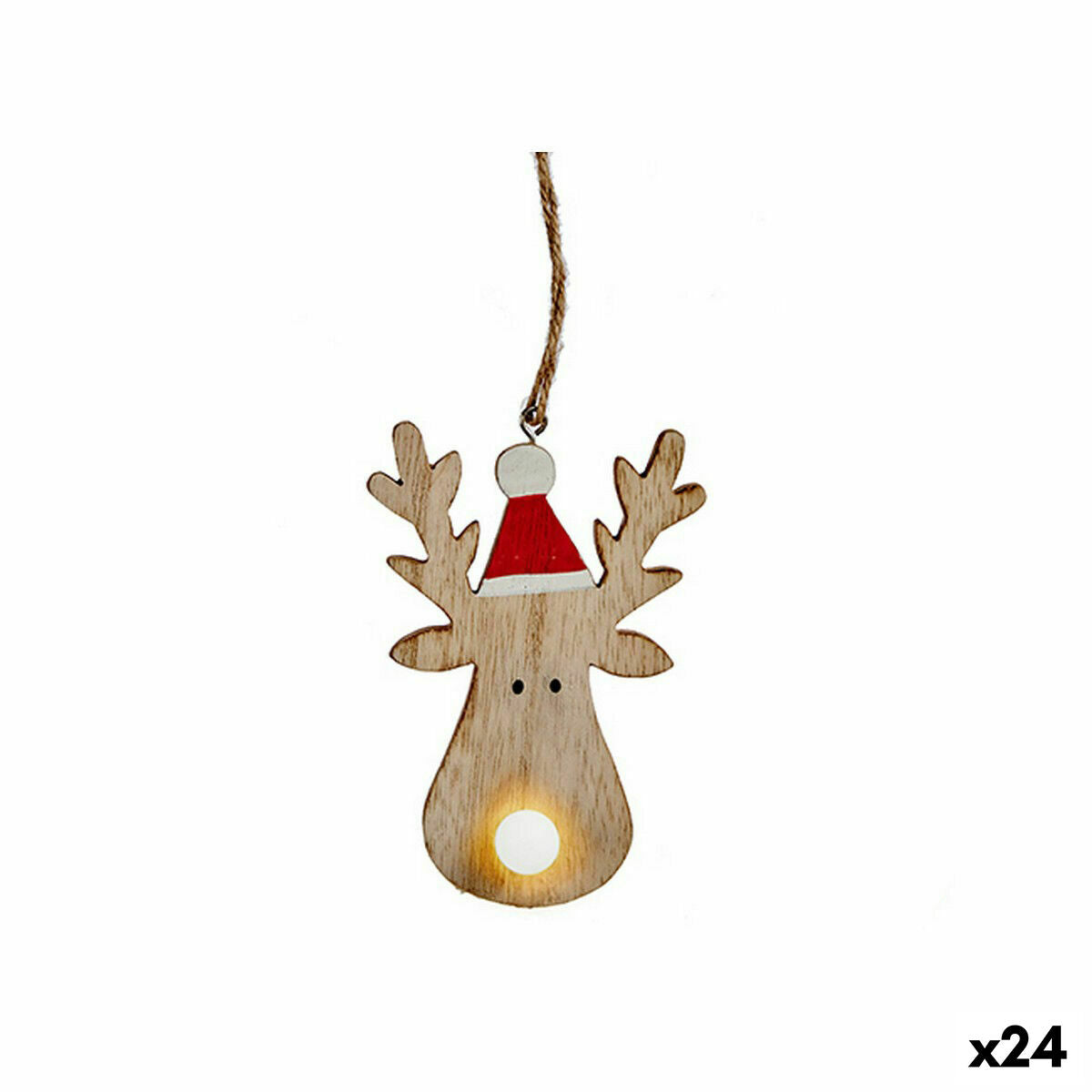 4899888662235 - Weihnachtsschmuck Rentier Braun Holz 75 x 25 x 17 cm (24 Stück) 4899888662235 - Weihnachtsschmuck Rentier Braun Holz 75 x 25 x 17 cm (24 Stück)