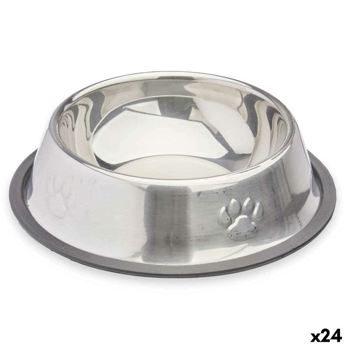 4899888662600 - Futternapf für Hunde 311 Grau Silberfarben Gummi Metall 35 x 003 x 25 cm (24 Stück) 4899888662600 - Futternapf für Hunde 311 Grau Silberfarben Gummi Metall 35 x 003 x 25 cm (24 Stück)
