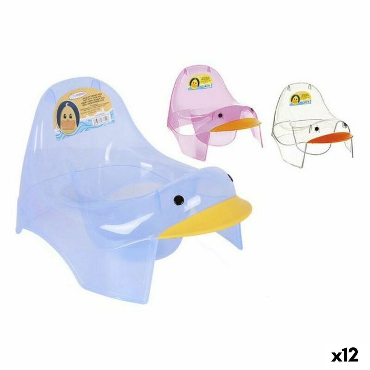 4899888664765 - Töpfchen Duck (12 Stück) (35 x 25 x 23 cm) 4899888664765 - Töpfchen Duck (12 Stück) (35 x 25 x 23 cm)