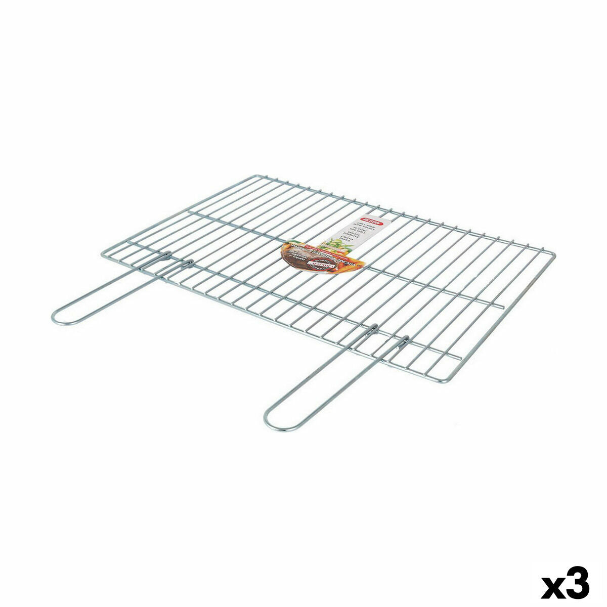 4899888681328 - Grill Barbecue 60 x 40 cm (3 Einheiten)