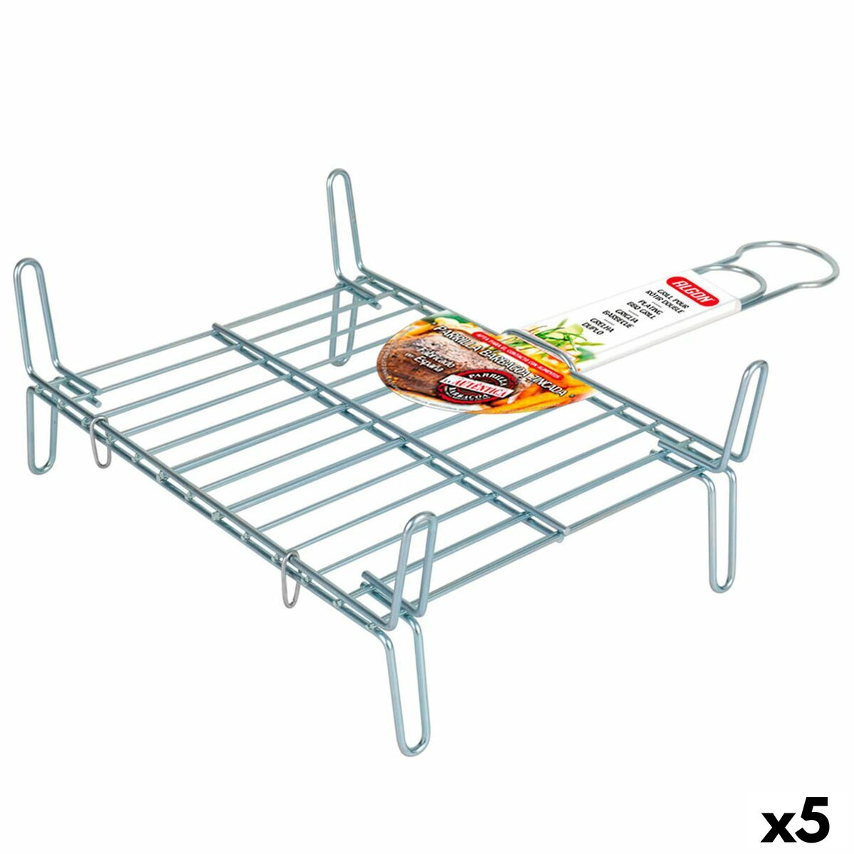 4899888681397 - Grill Doppelt Verzinkt 25 x 30 cm (5 Stück)