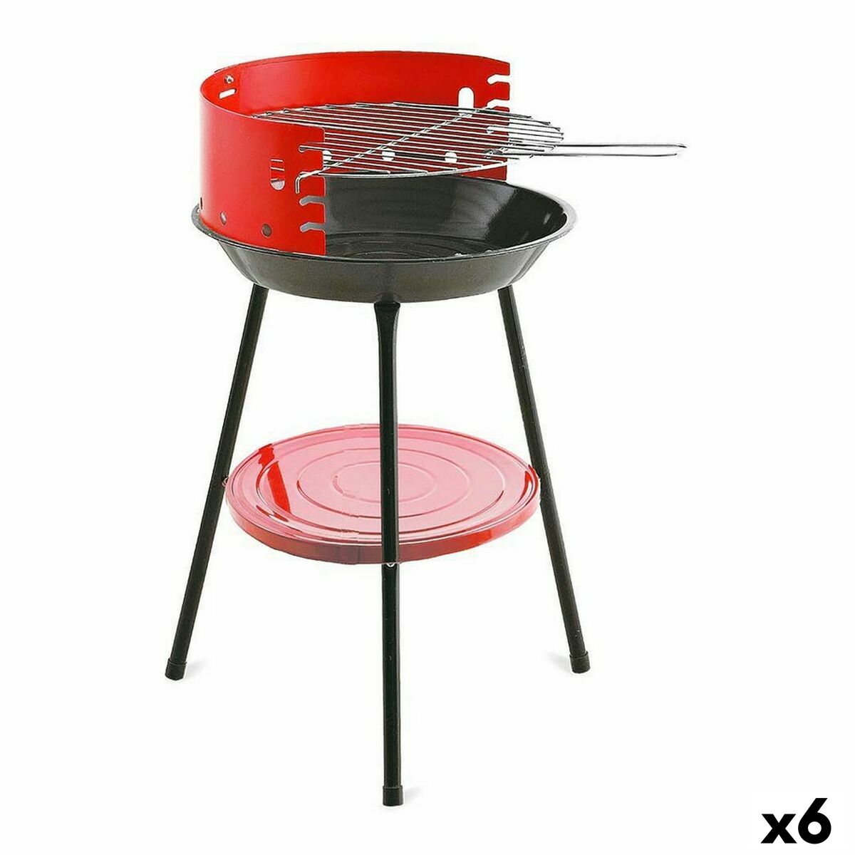 4899888712268 - Barbecue Red Grill 36 x 36 x 55 cm