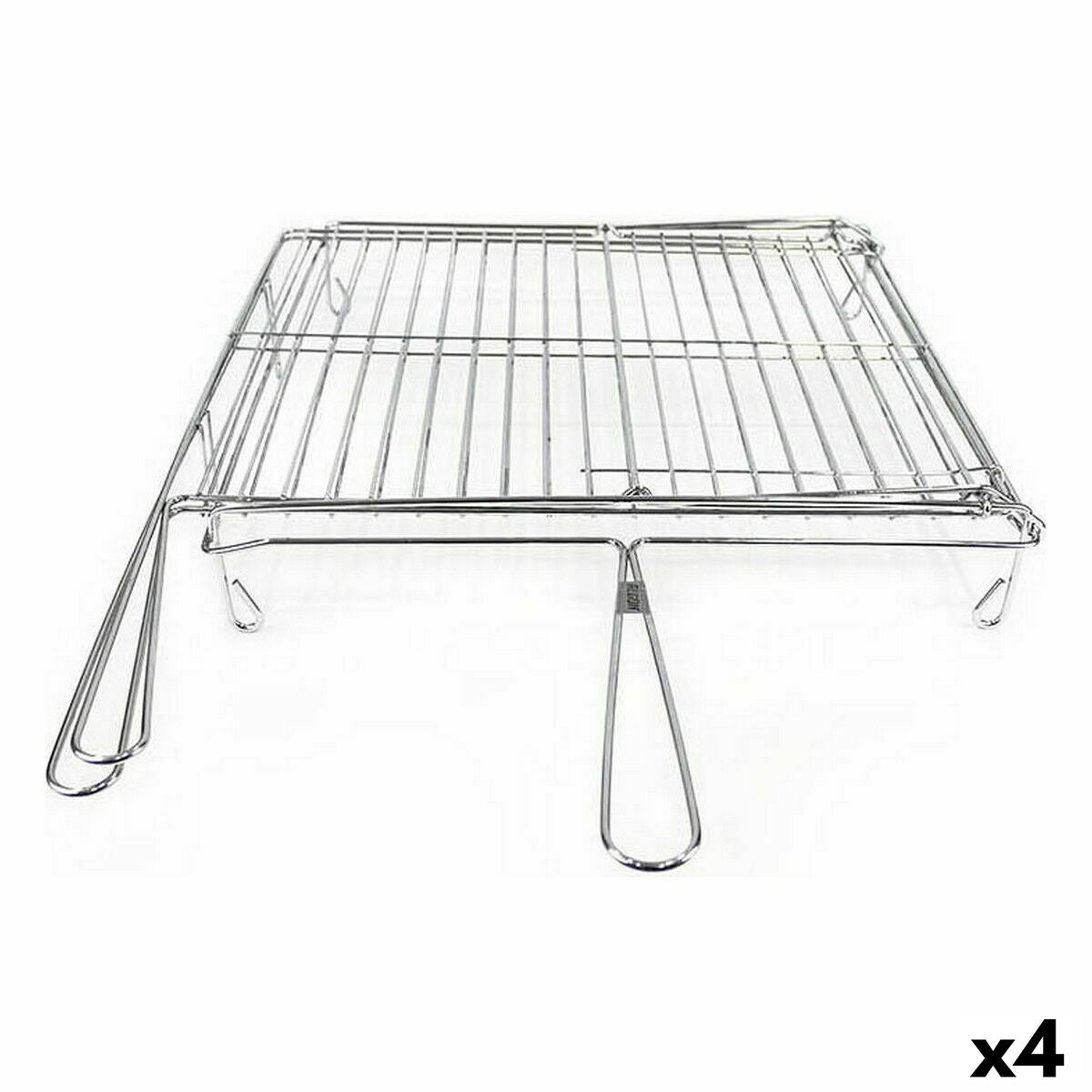 4899888712411 - Grill Chrom Drehbar 40 x 45 x 10 cm (4 Stück)