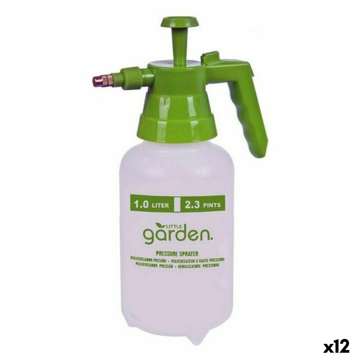 4899888716044 - Garden Pressure Sprayer 1 L (12 Units)