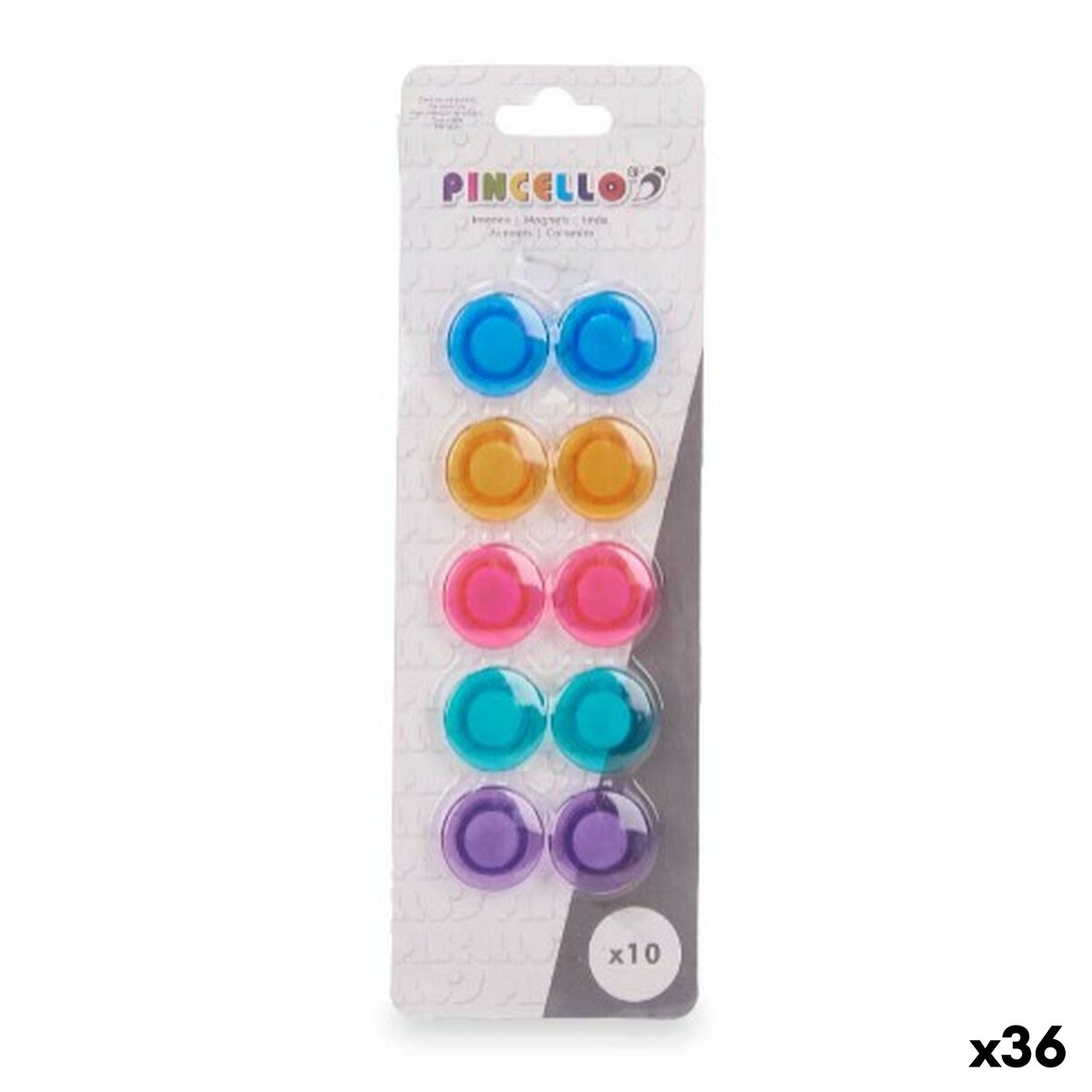 4899888722557 - Magnete 404 Bunt (36 Stück)