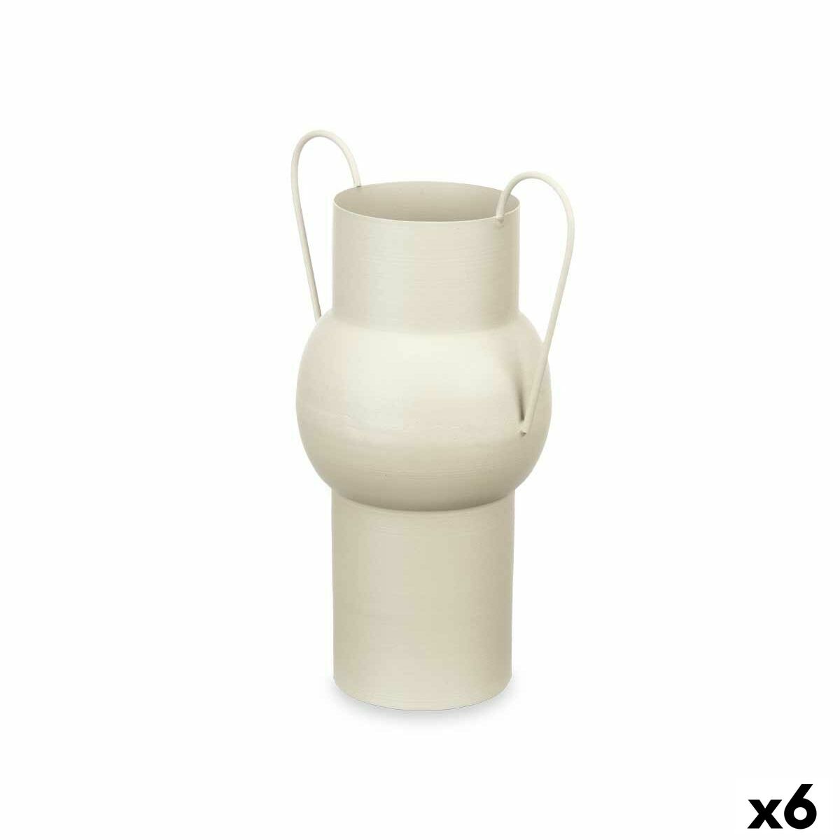 4899888723912 - Vase Hellbraun Stahl 22 x 32 x 14 cm (6 Stück)