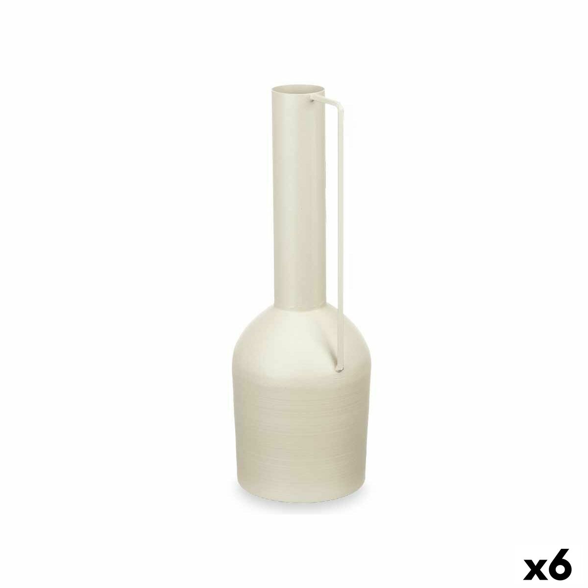 4899888723974 - Vase groß Hellbraun Stahl 13 x 39 x 13 cm (6 Stück)