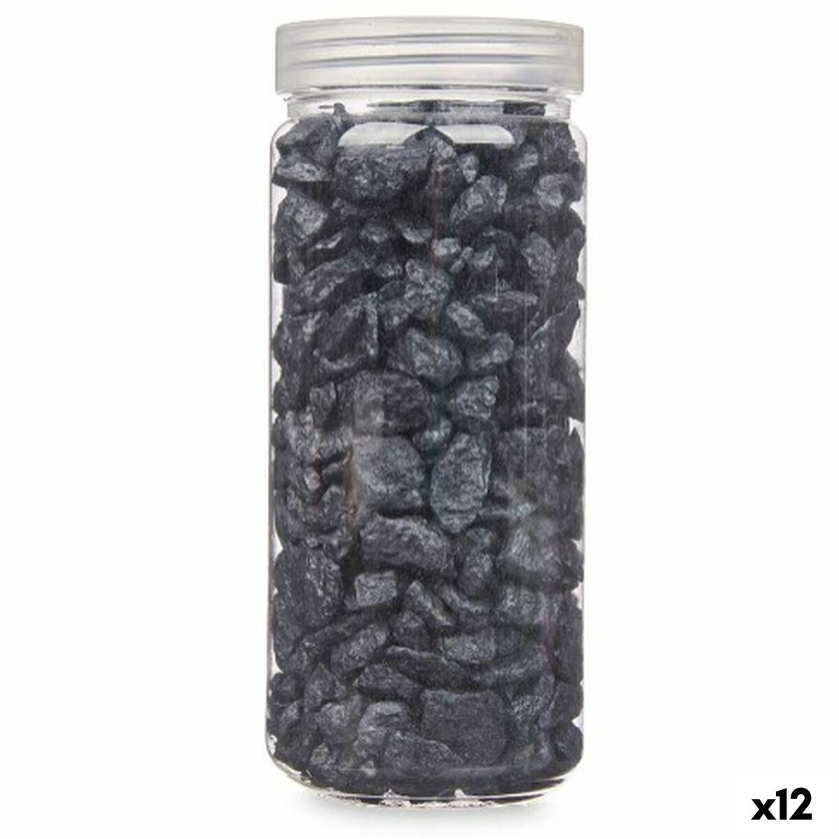 4899888724605 - Deko-Steine Schwarz 10 - 20 mm 700 g (12 Stück) 4899888724605 - Deko-Steine Schwarz 10 - 20 mm 700 g (12 Stück)
