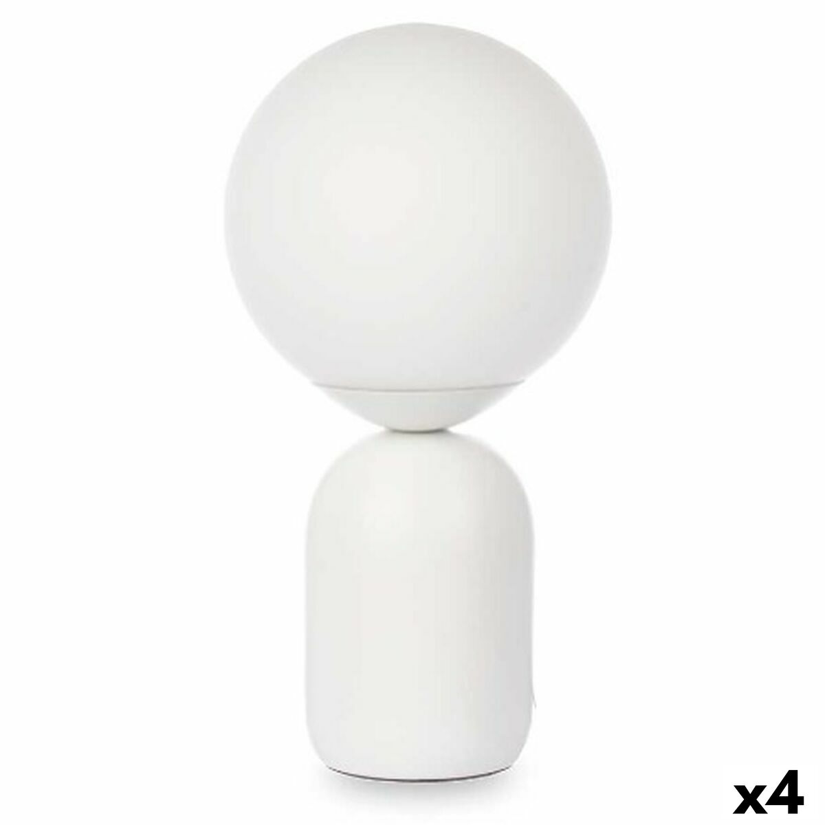4899888724834 - Tischlampe Bold 40 W Weiß aus Keramik 15 x 285 x 15 cm (4 Stück) 4899888724834 - Tischlampe Bold 40 W Weiß aus Keramik 15 x 285 x 15 cm (4 Stück)