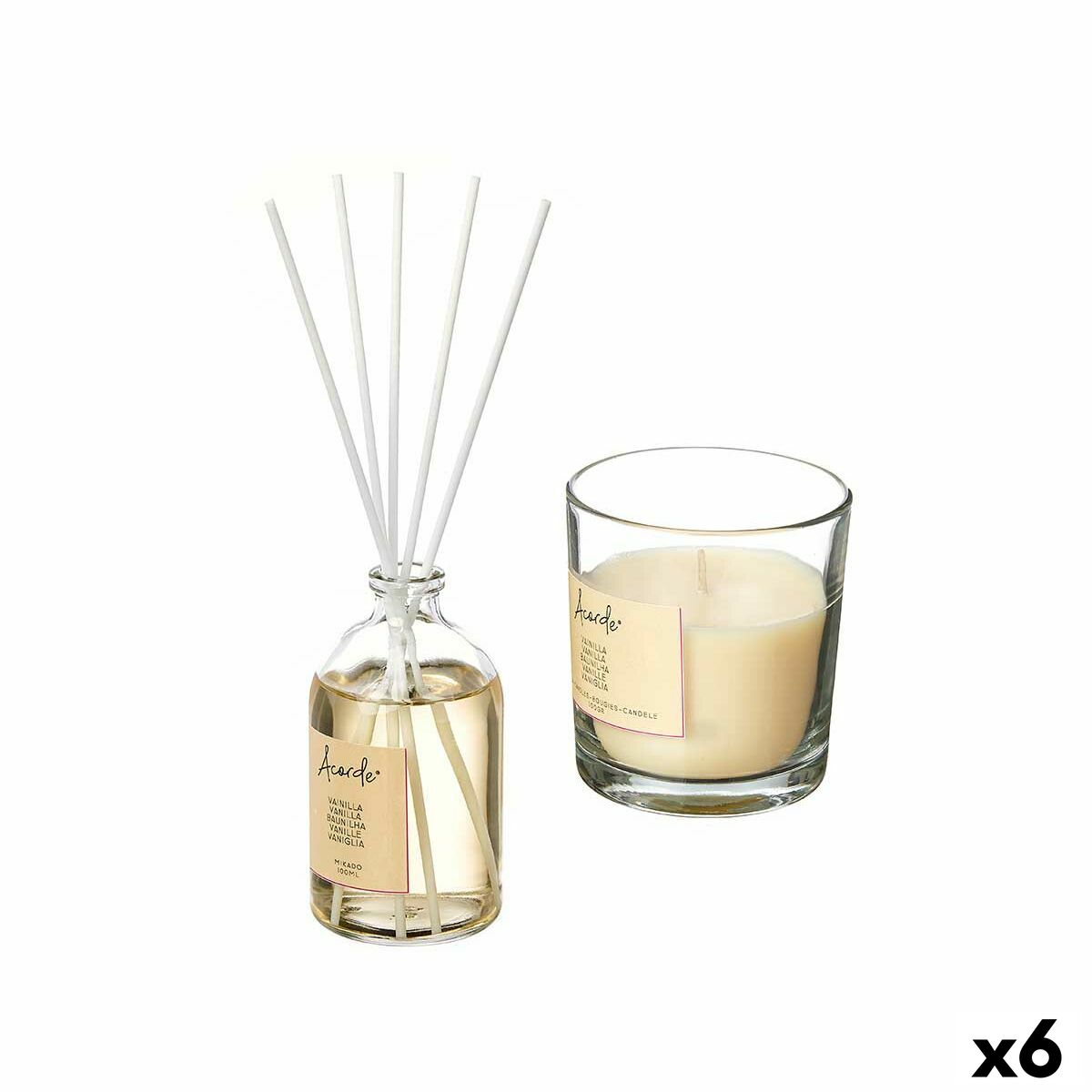 4899888726043 - Lufterfrischer-Set Vanille 100 ml (6 Stück)