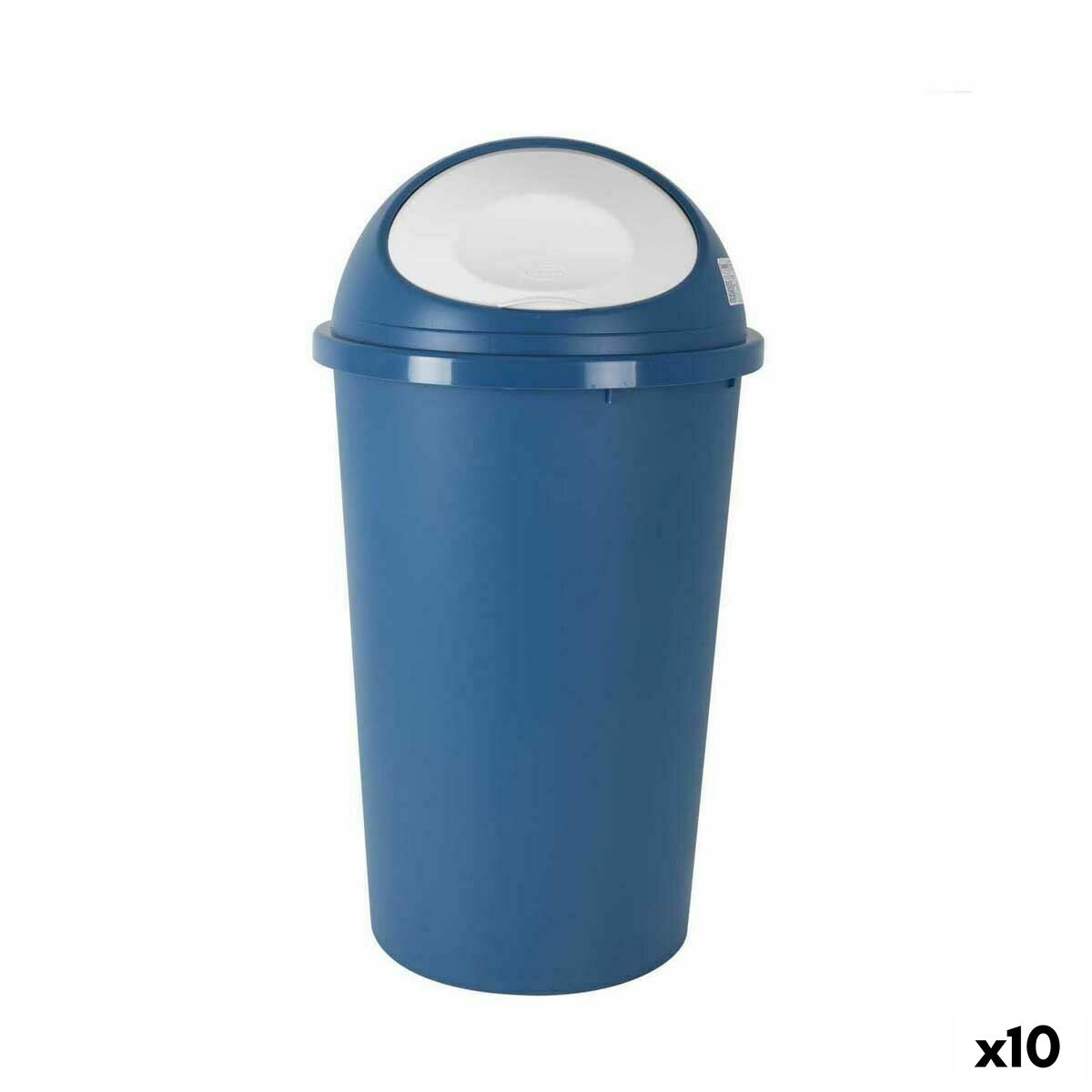 4899888727606 - Abfalleimer Big hoop Blau Weiß 50 L (10 Stück) 4899888727606 - Abfalleimer Big hoop Blau Weiß 50 L (10 Stück)