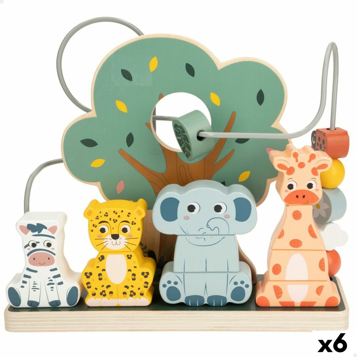 4899888729525 - Geschicklichkeitsspiel für Babys tiere 25 x 22 x 10 cm (6 Stück) 4899888729525 - Geschicklichkeitsspiel für Babys tiere 25 x 22 x 10 cm (6 Stück)