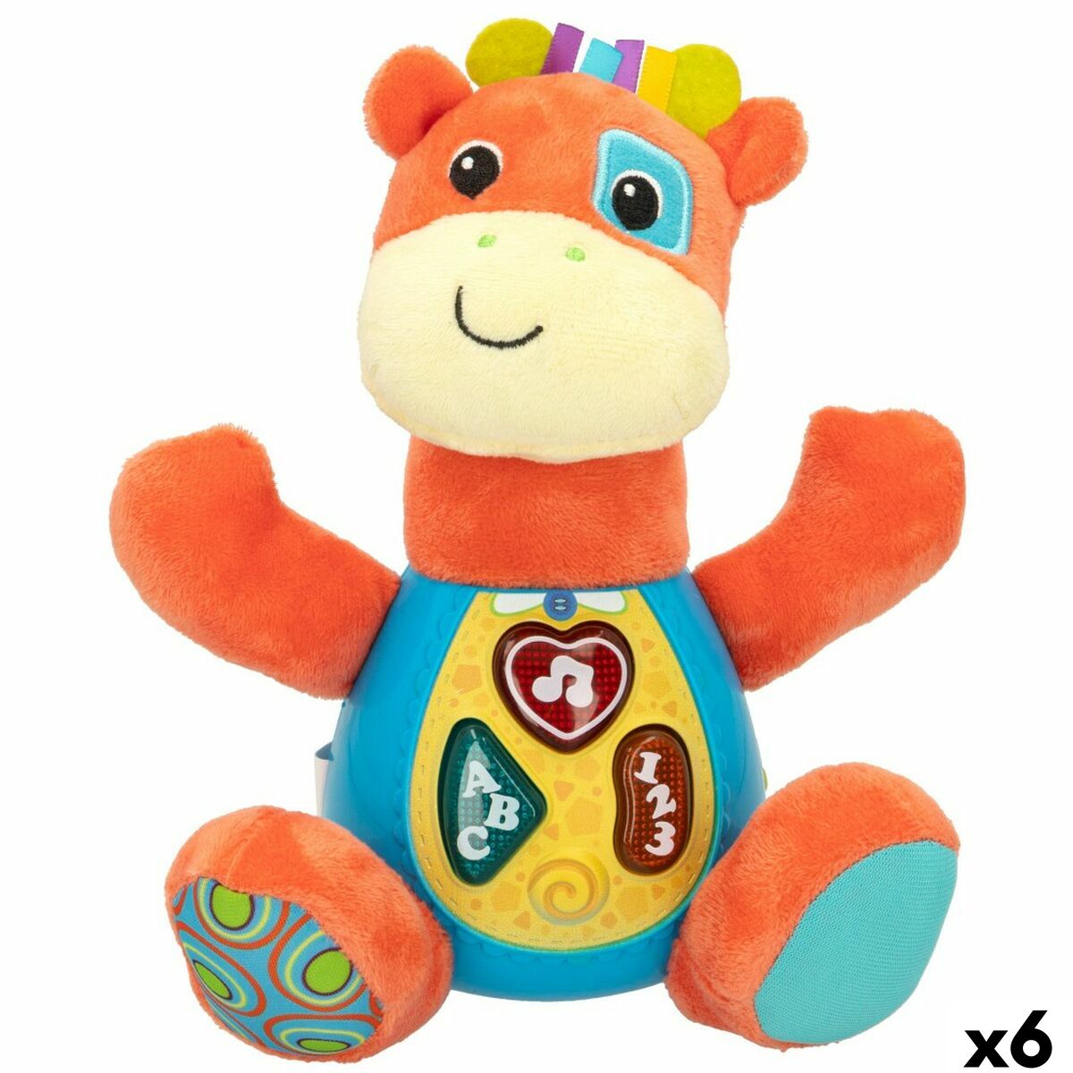 4899888729686 - Weiches Spielzeug mit Sounds Giraffe 18 x 19 x 85 cm (6 Einheiten) 4899888729686 - Weiches Spielzeug mit Sounds Giraffe 18 x 19 x 85 cm (6 Einheiten)
