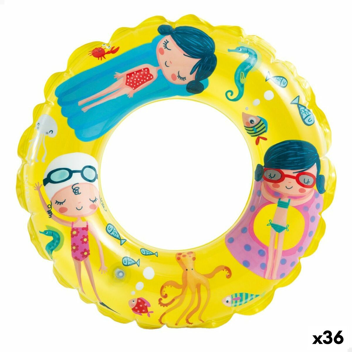 4899888730477 - Aufblasbarer Donut-Schwimmhilfe Ø 61 cm (36 Stück) 4899888730477 - Aufblasbarer Donut-Schwimmhilfe Ø 61 cm (36 Stück)