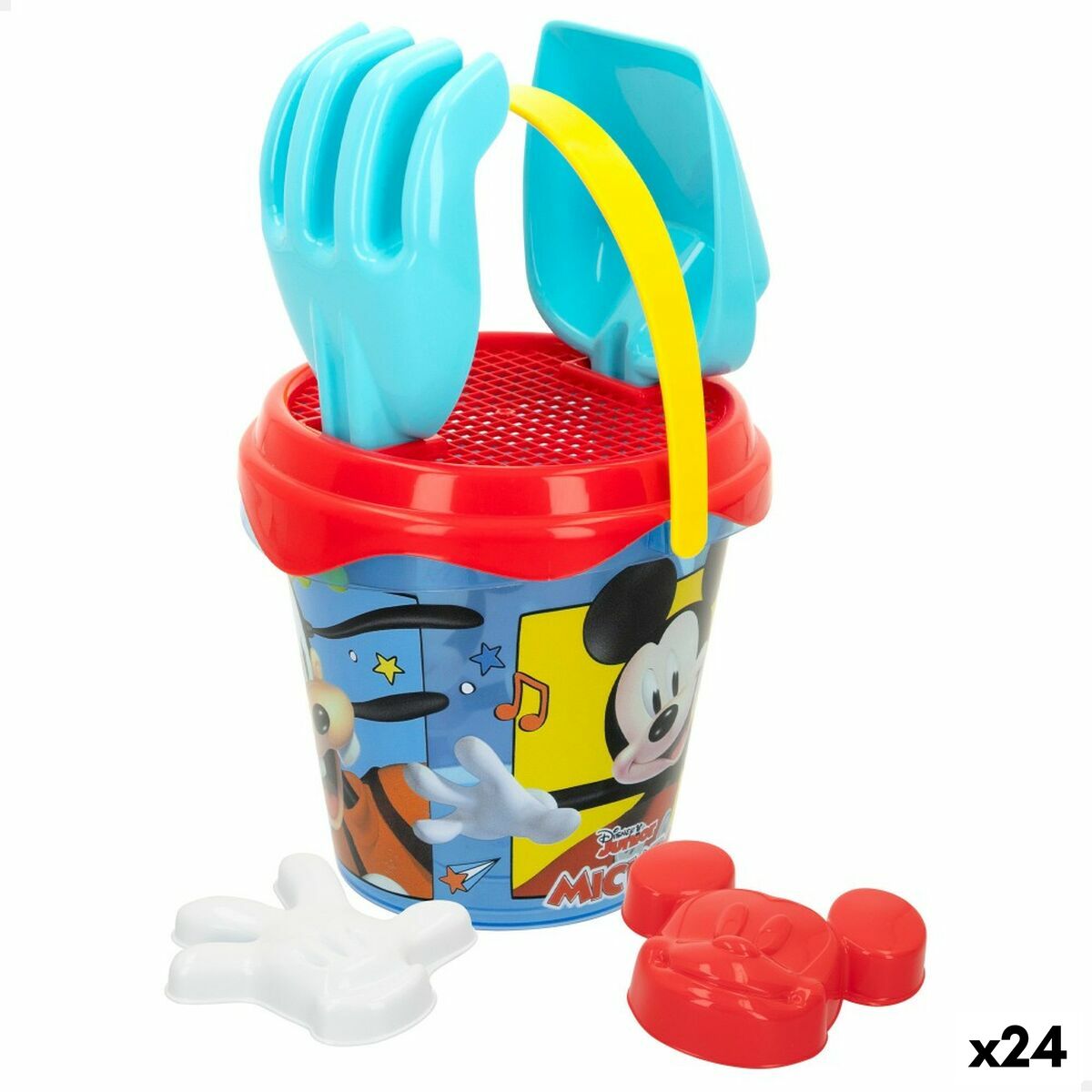 4899888730835 - Strandspielzeuge-Set Ø 14 cm Kunststoff (24 Stück)