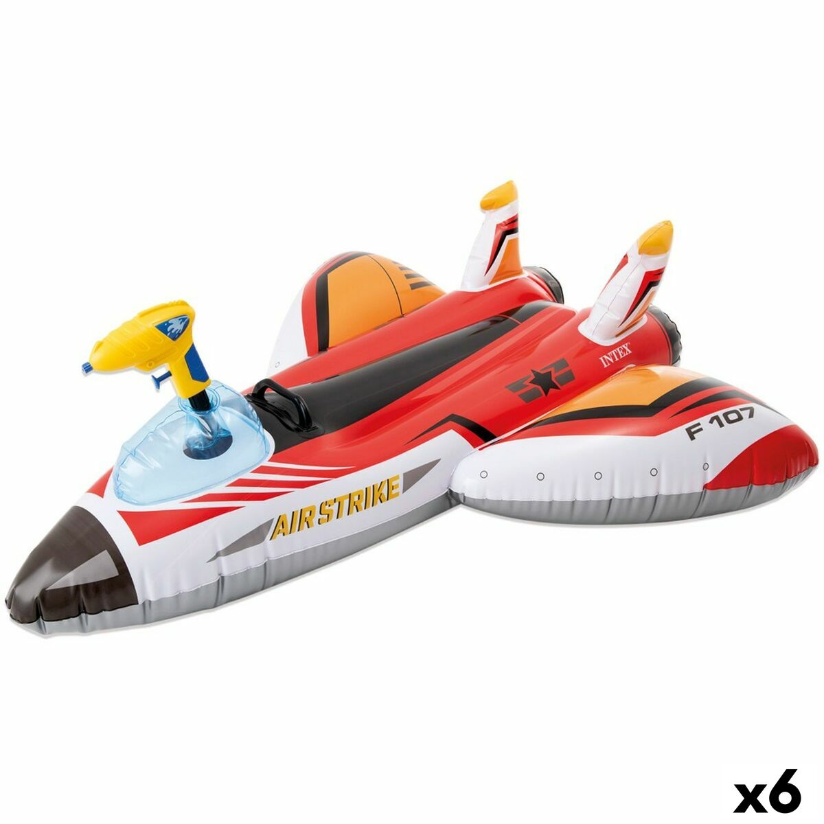 4899888731030 - Luftmatratze Wasserpistole Flugzeug 117 x 117 cm (6 Stück) 4899888731030 - Luftmatratze Wasserpistole Flugzeug 117 x 117 cm (6 Stück)