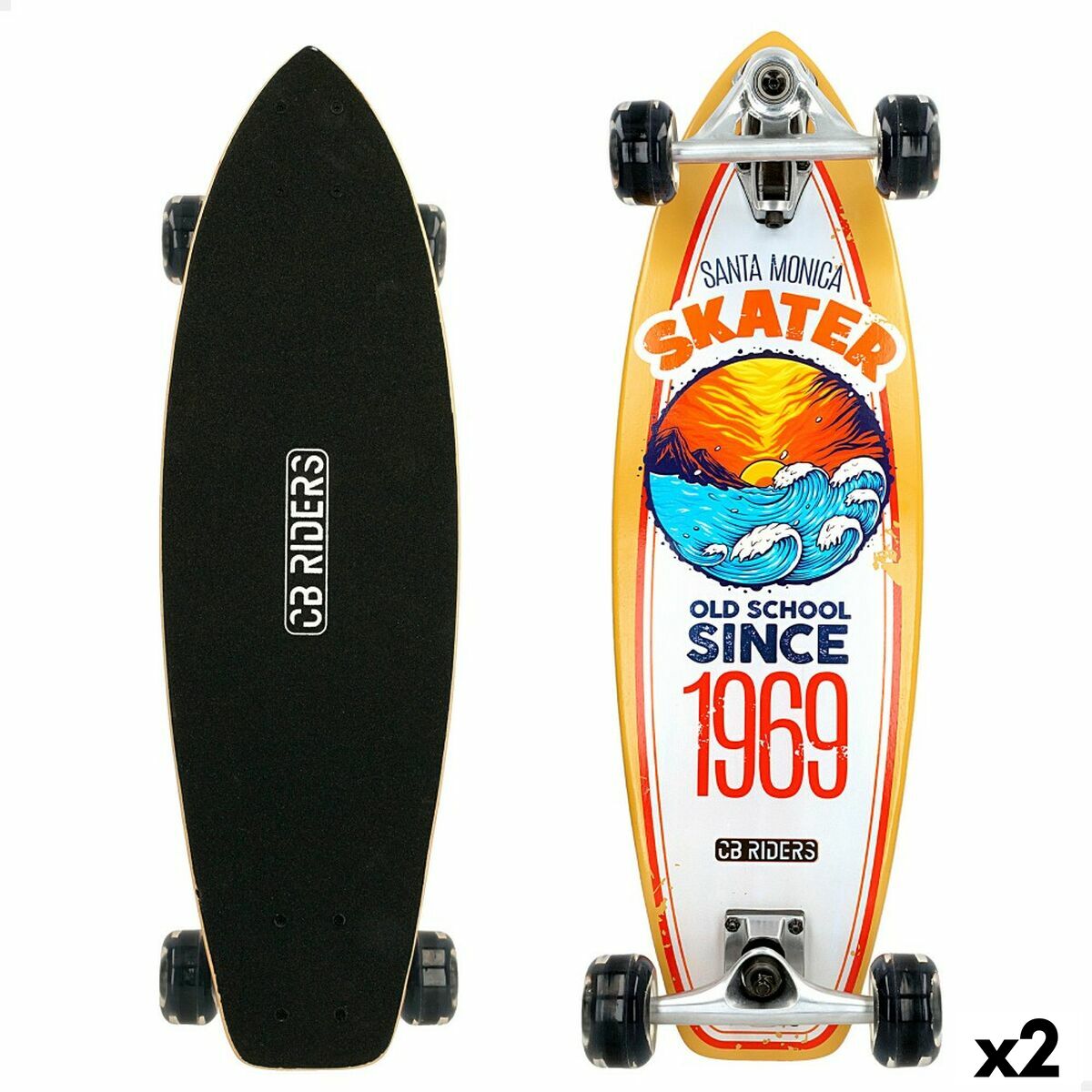 4899888732662 - Skateboard 1969 Surfero (2 Einheiten)