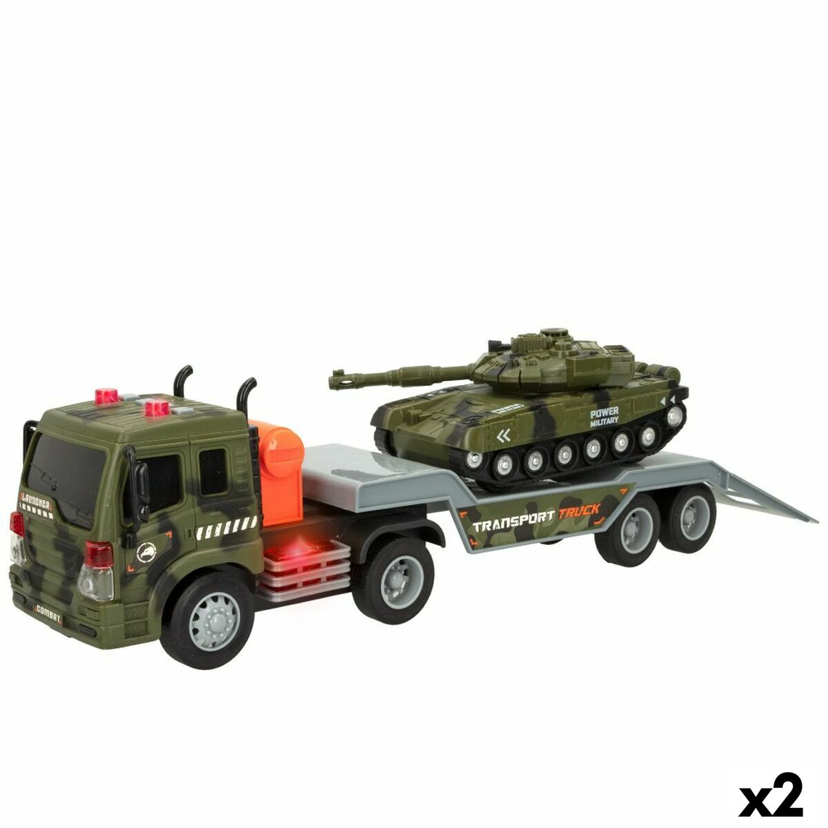 4899888734253 - Vehicle Carrier Truck 475 x 115 x 10 cm (2 Units)