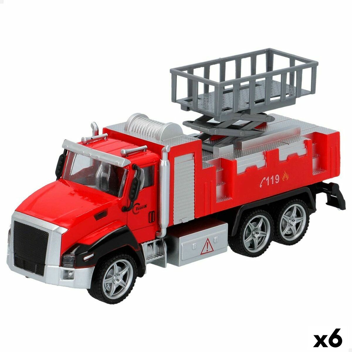 4899888734260 - Feuerwehrauto Speed ​​&  Go 21 x 95 x 55 cm (6 Stück)