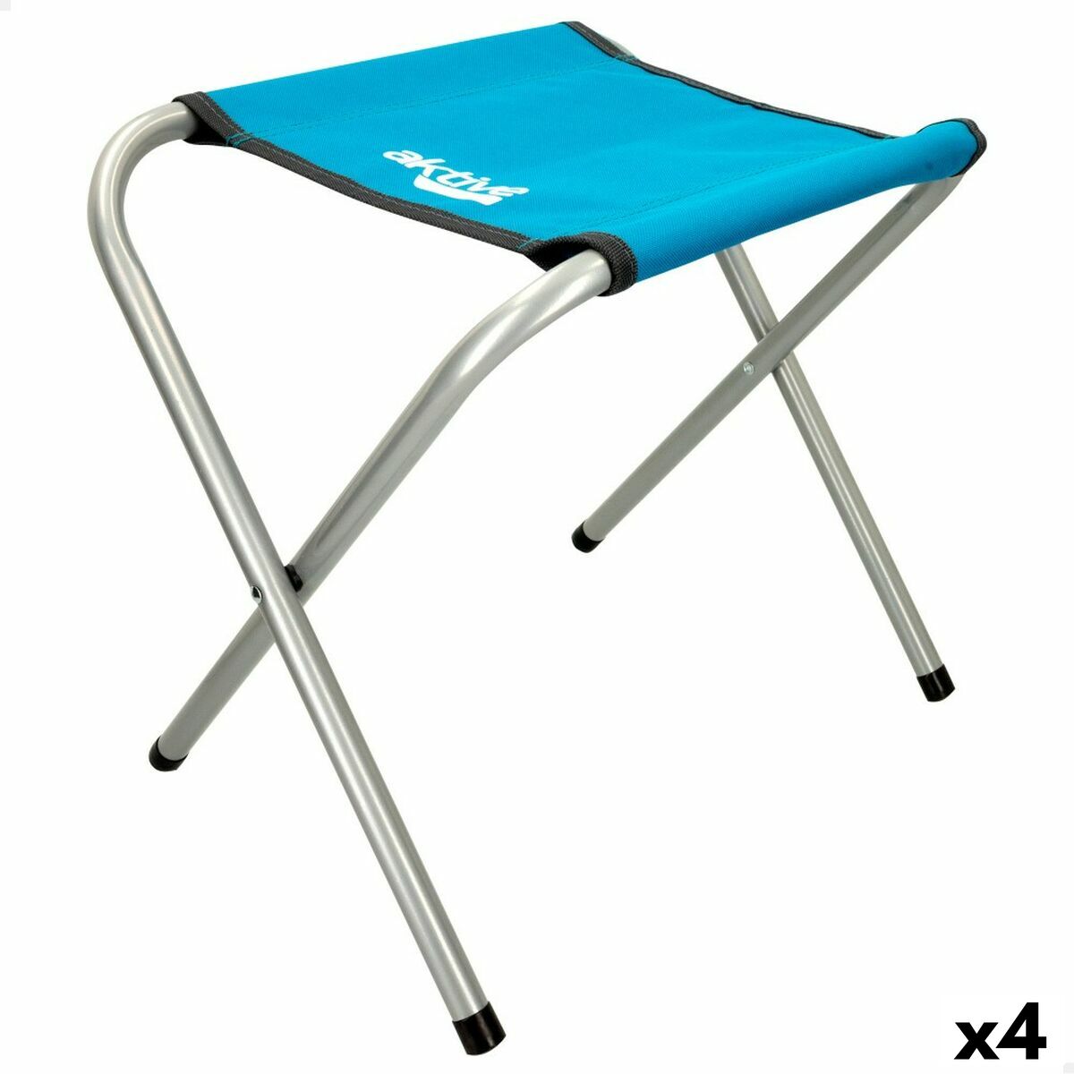 4899888734383 - Klapphocker Blau Camping 30 x 37 x 40 cm (4 Stück) 4899888734383 - Klapphocker Blau Camping 30 x 37 x 40 cm (4 Stück)