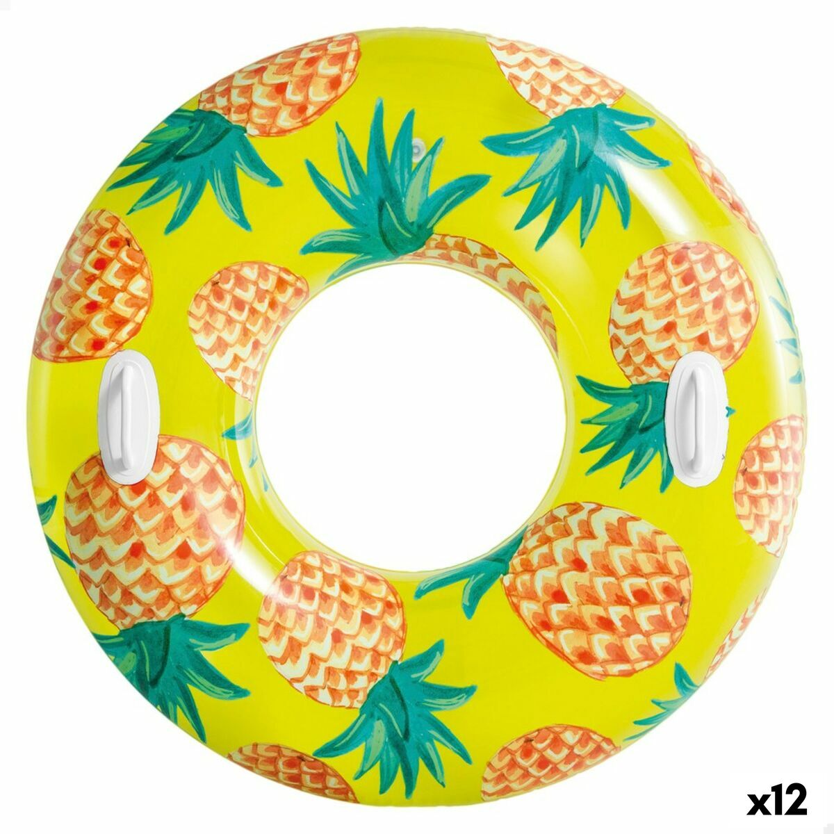 4899888734888 - Aufblasbarer Donut-Schwimmhilfe Tropical Fruits Ø 107 cm (12 Stück) 4899888734888 - Aufblasbarer Donut-Schwimmhilfe Tropical Fruits Ø 107 cm (12 Stück)