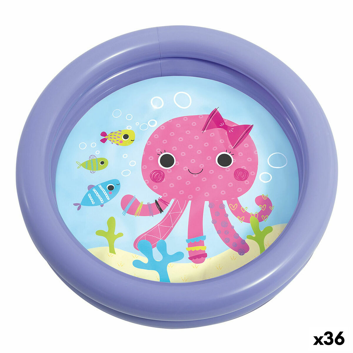 4899888735021 - Aufblasbares Planschbecken für Kinder Oktopus 17 L 61 x 15 x 61 cm Lila (36 Stück) 4899888735021 - Aufblasbares Planschbecken für Kinder Oktopus 17 L 61 x 15 x 61 cm Lila (36 Stück)