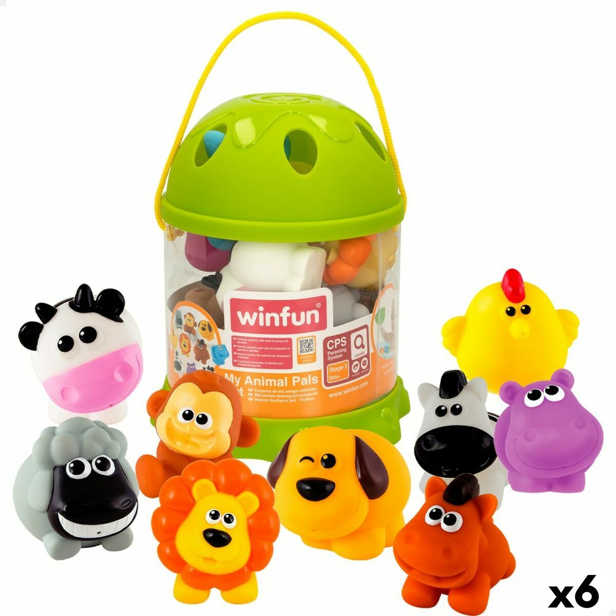4899888735403 - Set Tiere vom Bauernhof Kunststoff 10 Stücke 6 x 55 x 5 cm (6 Stück) 4899888735403 - Set Tiere vom Bauernhof Kunststoff 10 Stücke 6 x 55 x 5 cm (6 Stück)