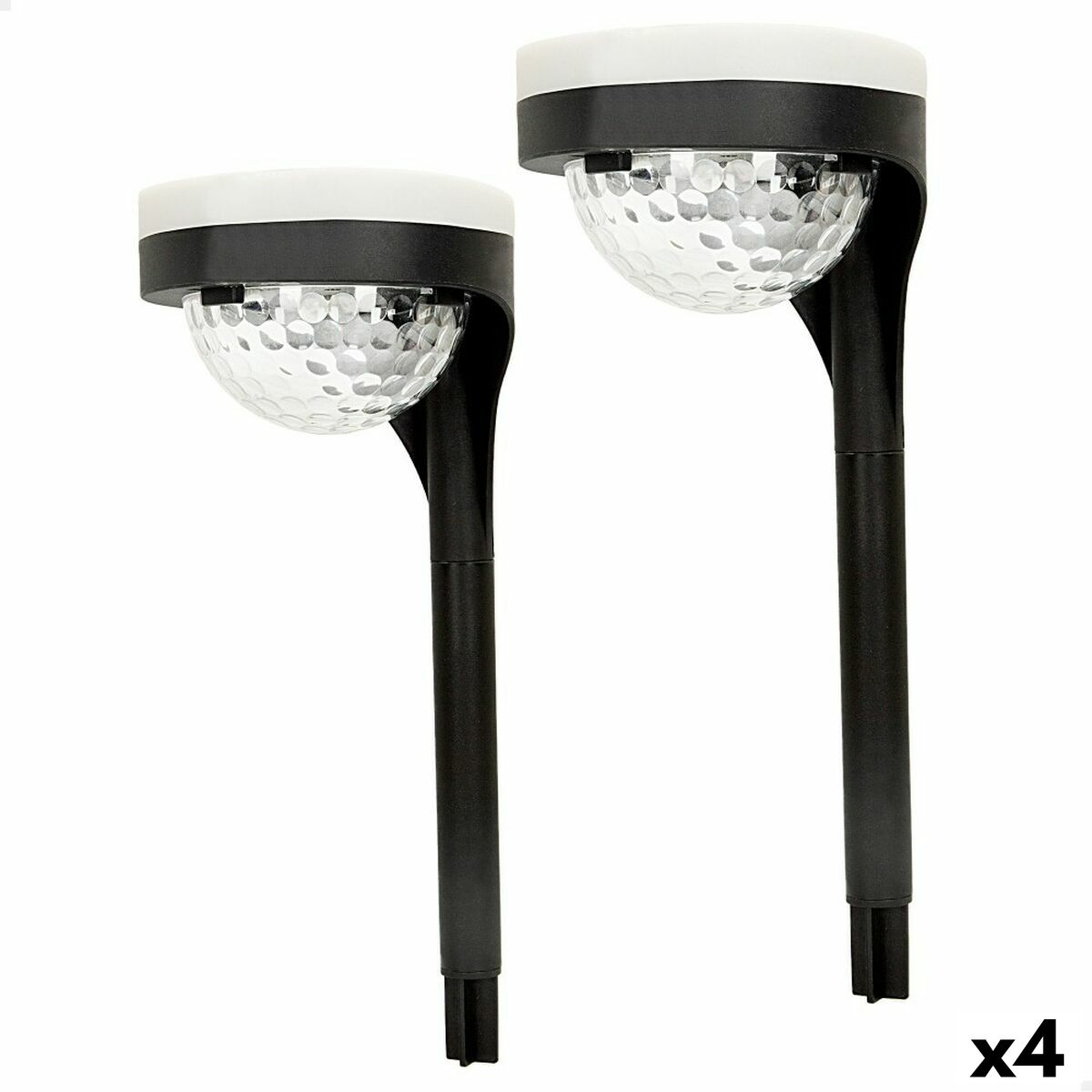 4899888735946 - Set of solar garden lights 2 Pieces polypropylene 11 x 49 x 12 cm (4 Units)