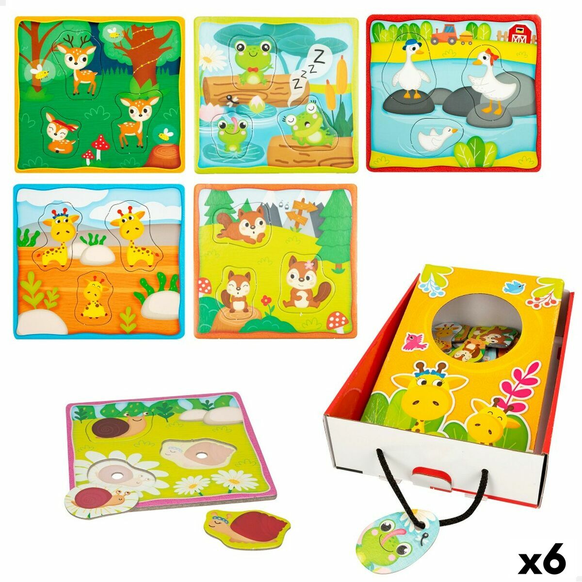 4899888737476 - Kinder Puzzle Touchpad 18 Stücke 16 x 05 x 15 cm (6 Einheiten) 4899888737476 - Kinder Puzzle Touchpad 18 Stücke 16 x 05 x 15 cm (6 Einheiten)