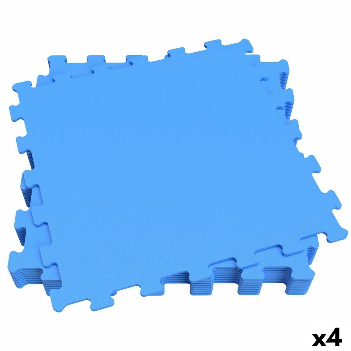 4899888737681 - Kinderpuzzle Blau 9 Stücke Moosgummi 50 x 04 x 50 cm (4 Stück)