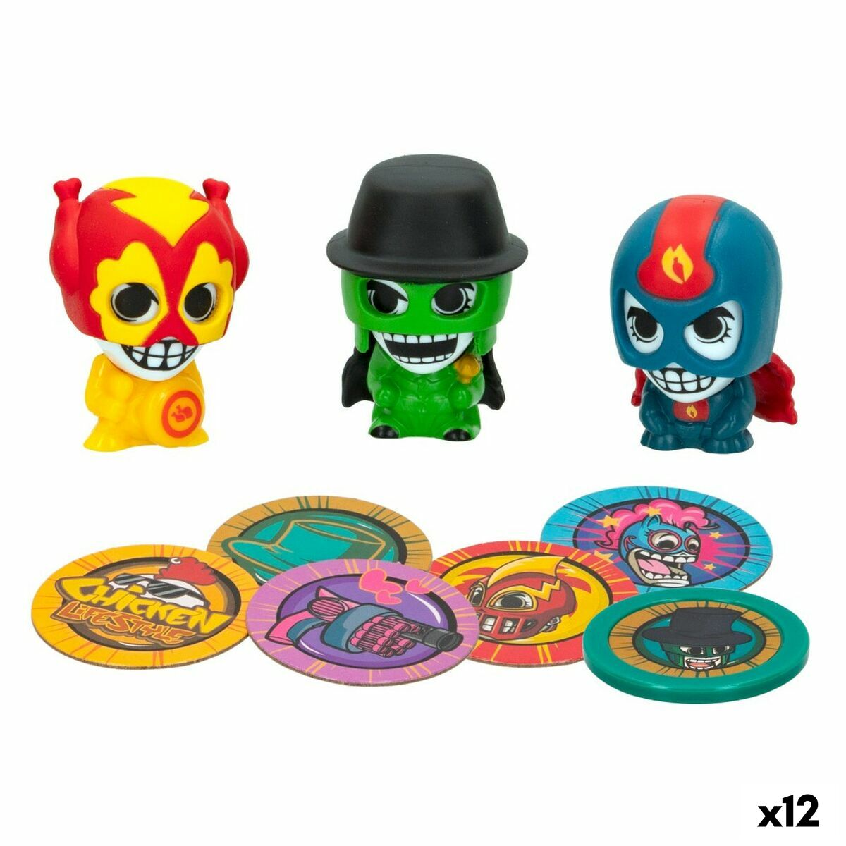 4899888737704 - Actionfiguren Super Masked 3 x 45 x 35 cm (12 Stück)