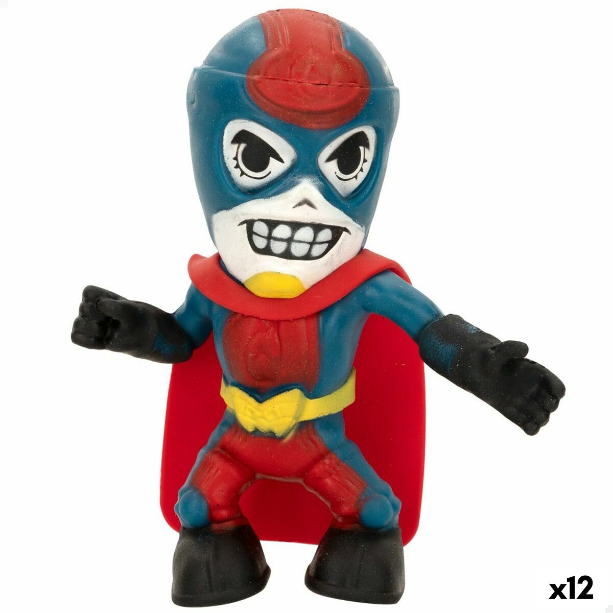 4899888737742 - Actionfiguren Super Masked Pepper Man 14 x 155 x 55 cm Elastisch (12 Stück)