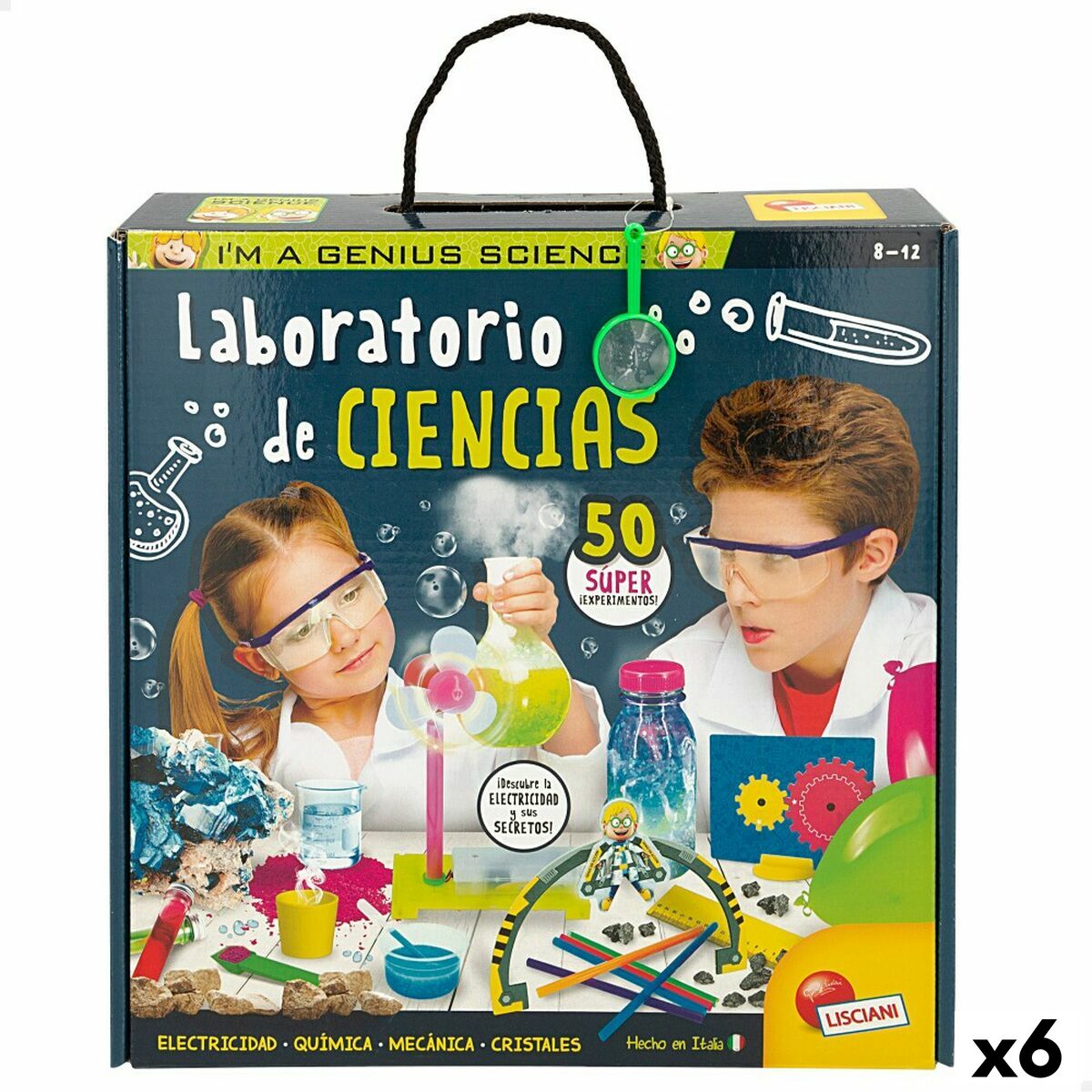 4899888738015 - Wissenschaftsspiel Laboratorio ES (6 Stück)