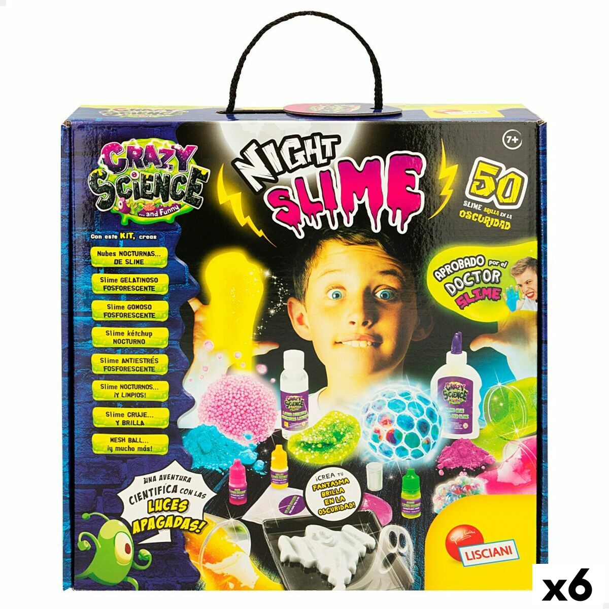 4899888738060 - Wissenschaftsspiel Night Slime ES (6 Stück)