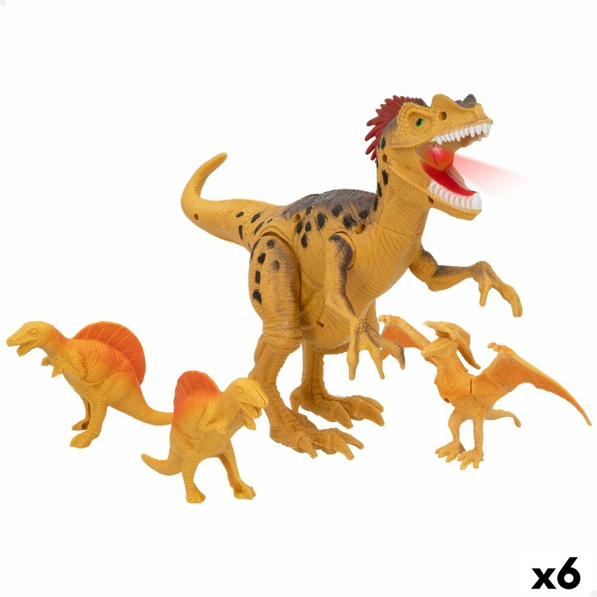 4899888739050 - Set Dinosaurier 4 Stücke 6 Stück 23 x 165 x 8 cm Dinosaurier