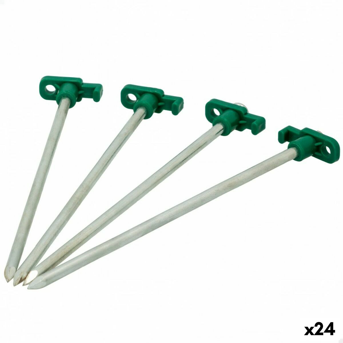 4899888739593 - Spitzhacke für Camping 25 cm 4 Stücke Ø 8 mm (24 Stück) 4899888739593 - Spitzhacke für Camping 25 cm 4 Stücke Ø 8 mm (24 Stück)