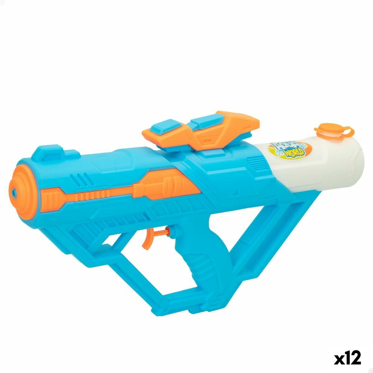 4899888741299 - Wasserpistolen -Farbbaby 38 x 20 x 65 cm (12 Einheiten) Blau Orange