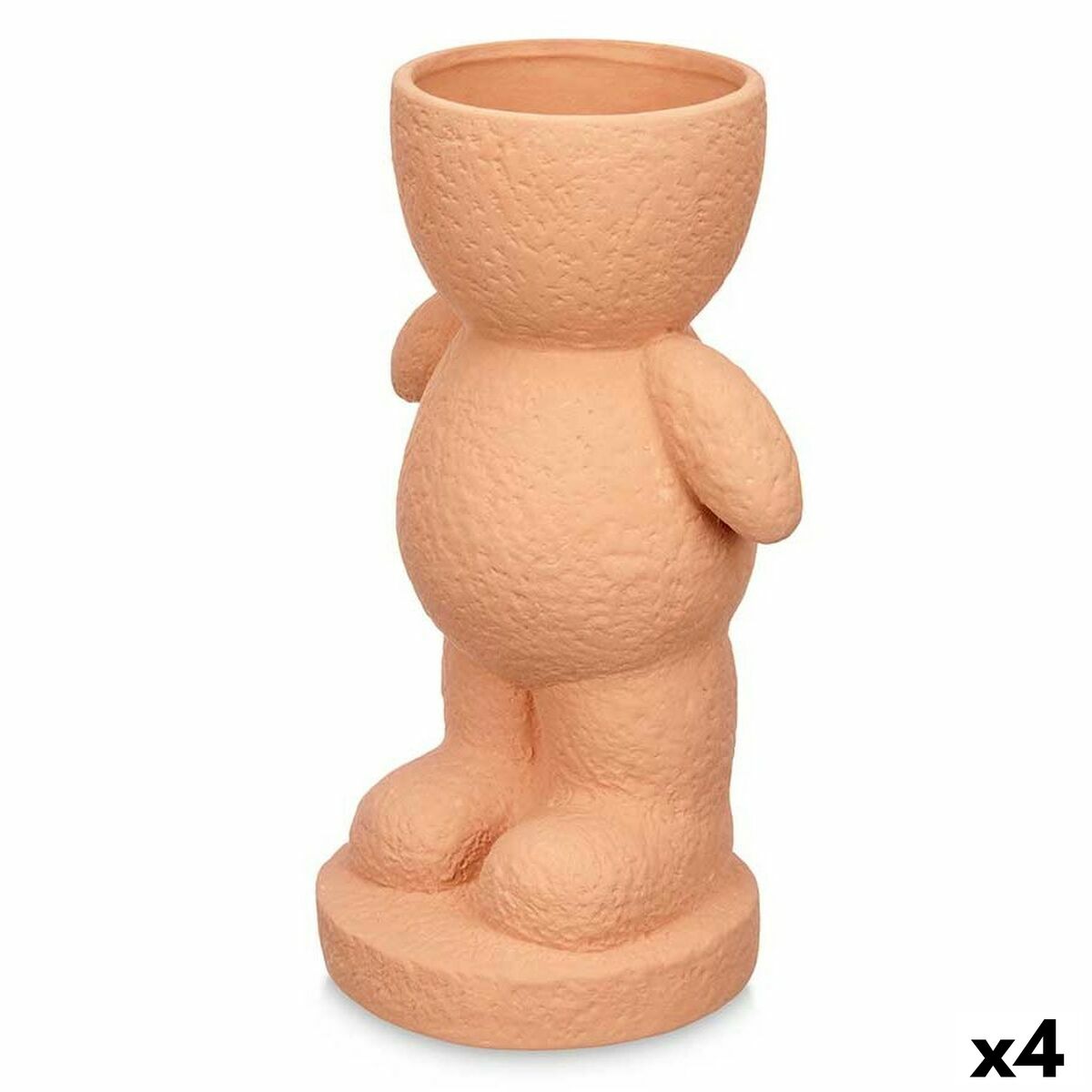 4899888752158 - Decorative Figure Green 19 x 31 x 15 cm Vase (4 Units)