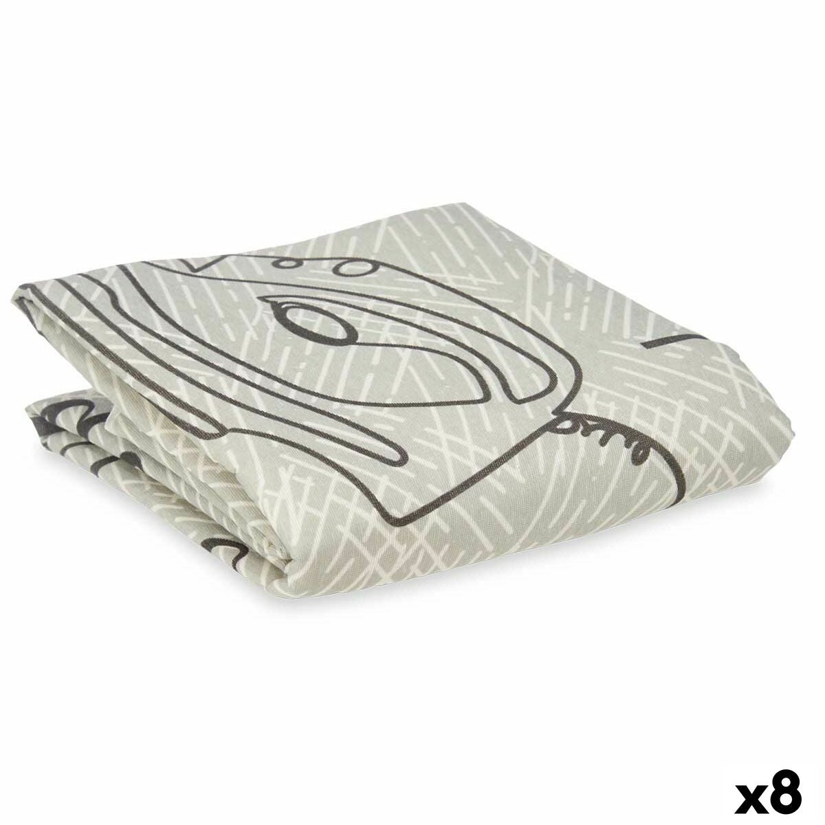 4899888753162 - Bügelbrettbezug Grau 140 x 50 cm Bügeleisen (8 Stück) 4899888753162 - Bügelbrettbezug Grau 140 x 50 cm Bügeleisen (8 Stück)