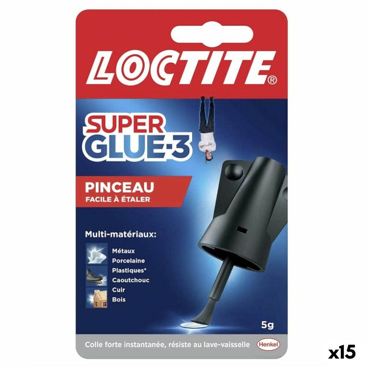 4899888756804 - Sekundenkleber Super Glue-3 5 g (15 Stück)