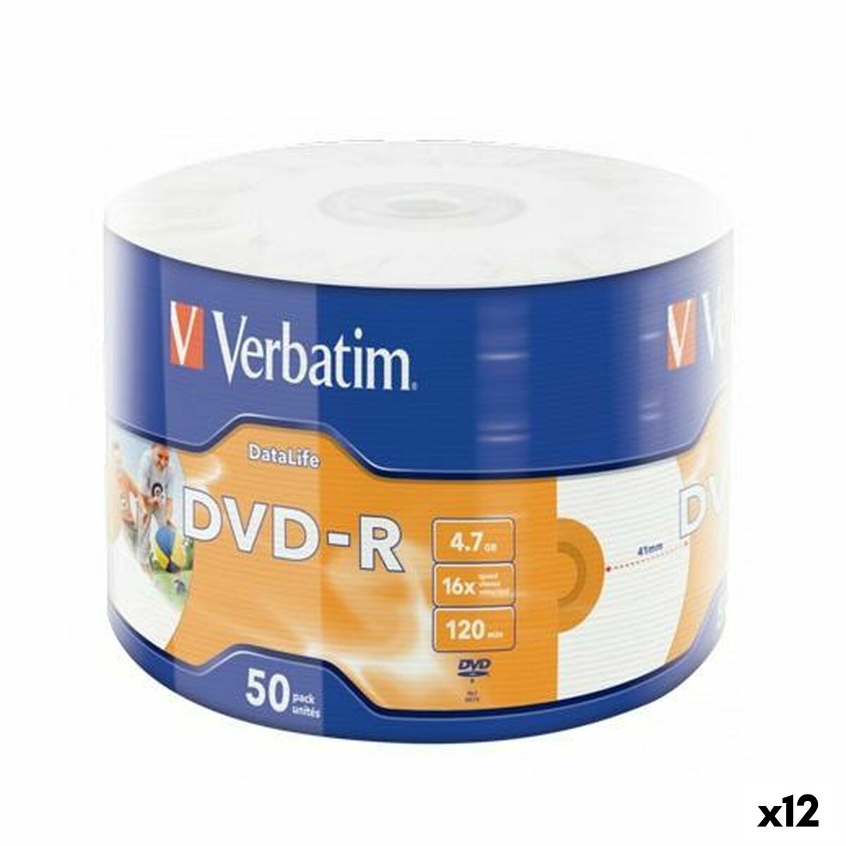 4899888758808 - DVD-R 47 GB 16x (12 Stück)