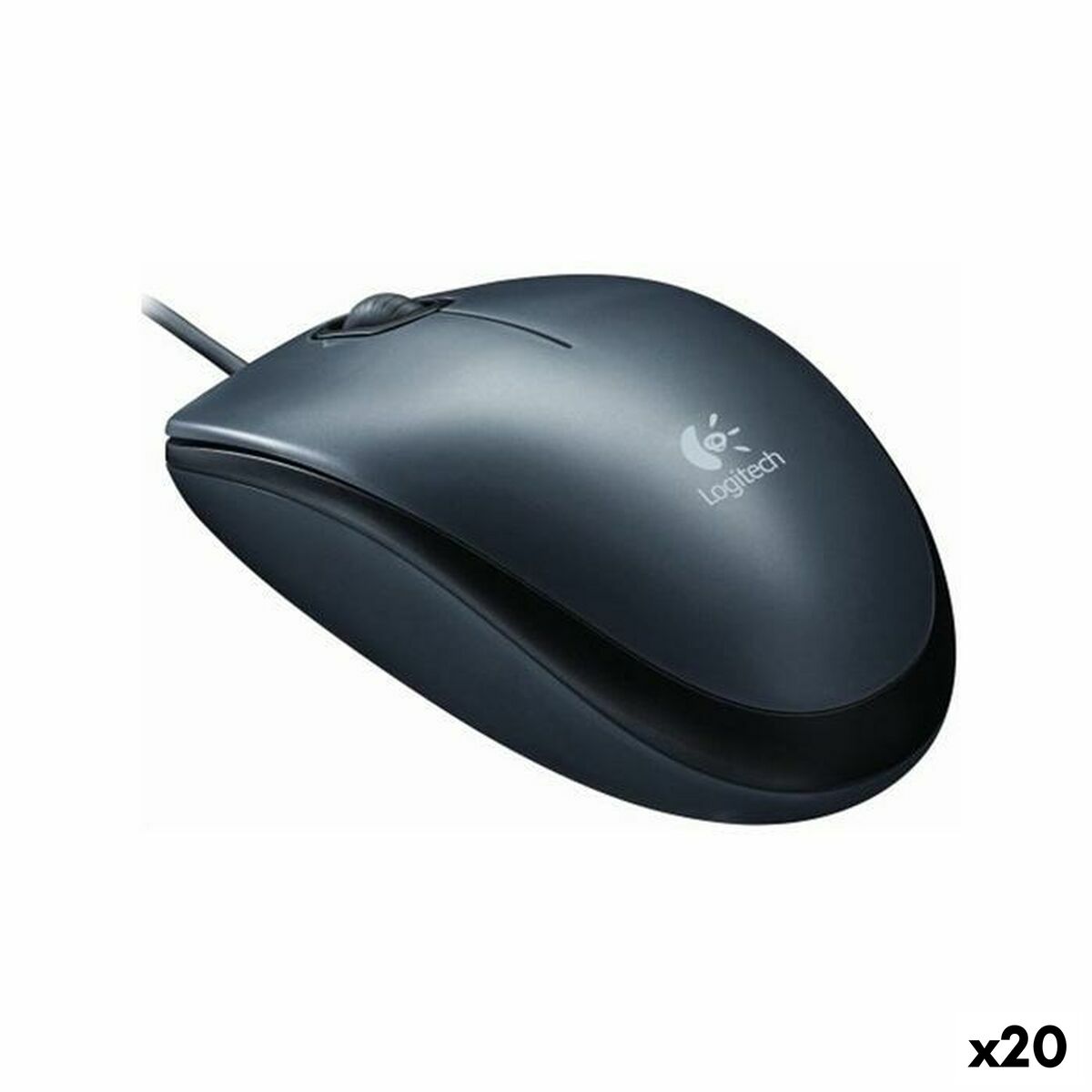 4899888759980 - Mouse M90 Schwarz Grau (20 Stück)