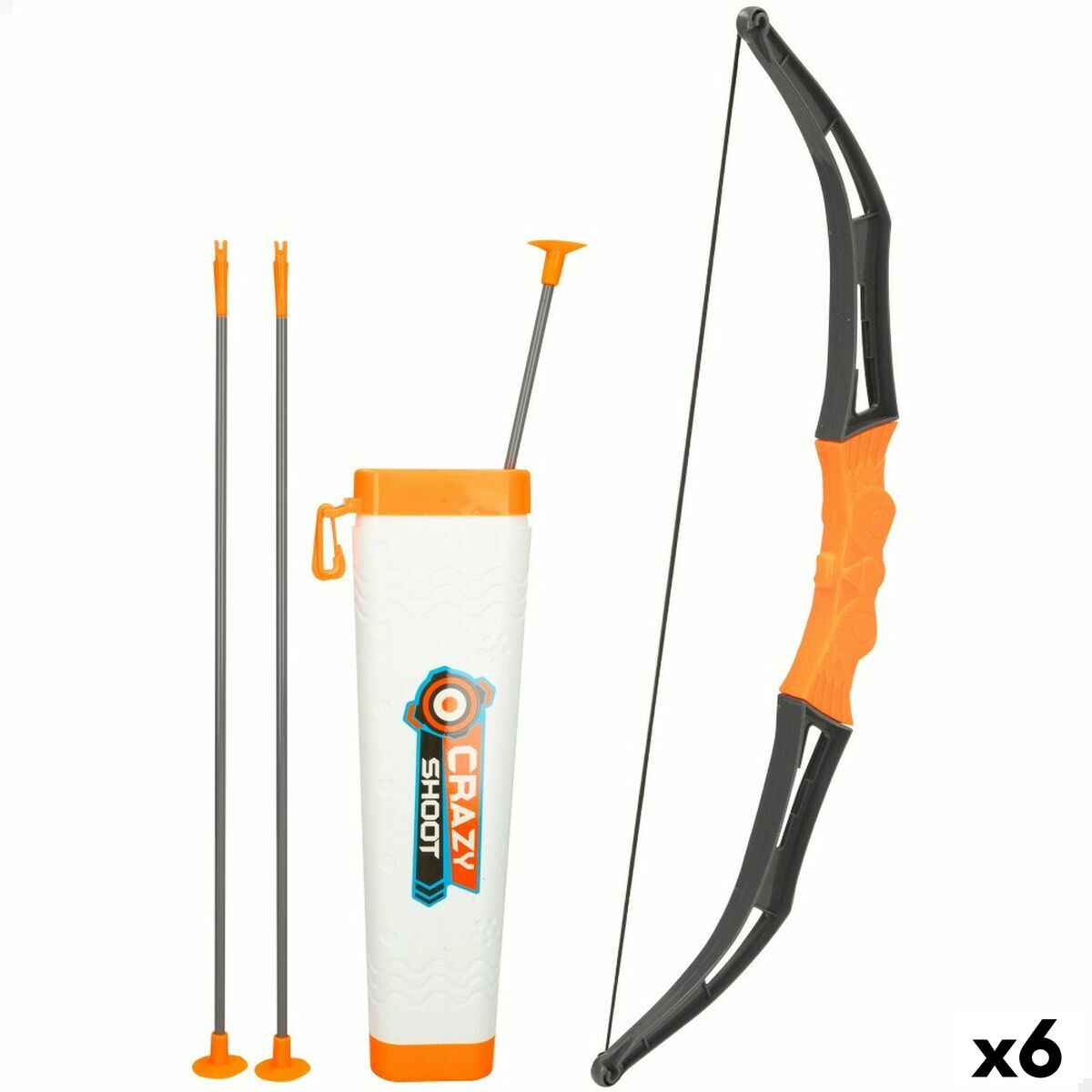 4899888760962 - Archery Set with Target 6 Units